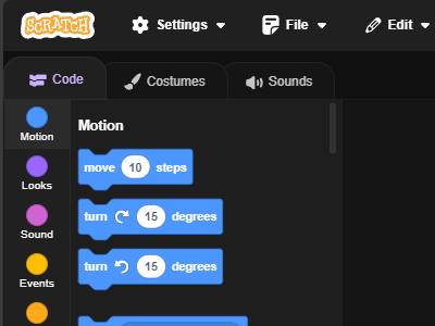 color outlined code for easier coding and finding of scripts - Discuss  Scratch