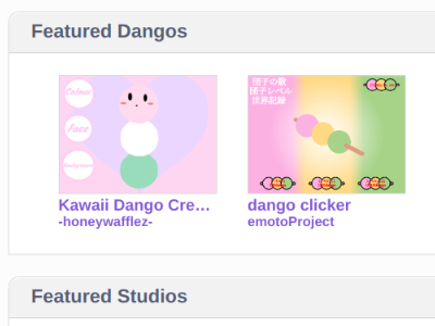 Featured dangos