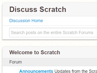 Forum search